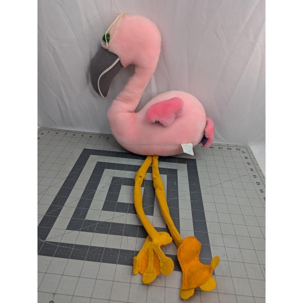 Flamingo Pink Plush Graphics International 1983 27 Inch Stuffed Animal Toy